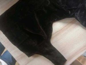 Black Velvet Blouse