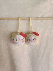 Crochet Hello Kitty Charms