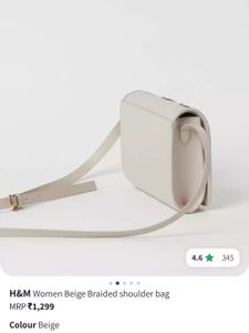 H&amp;M Braided Should Bag