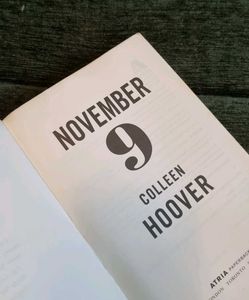 November 9 By Colleen Hoover