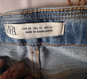 Zara Distressed Denim Jeans
