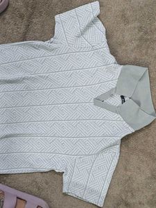 Patterned Polo T Shirts