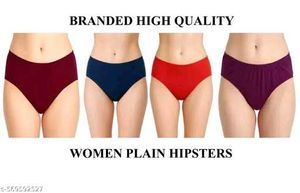 Women’s Cotton Mid Waist Panty (Pack of 3)