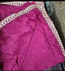 Elegant Embroidered Saree with blouse