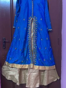 Long Kurti With Skirt And Dupatta