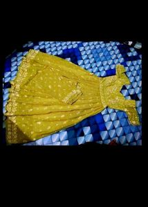 Anarkali With Long Duppatta