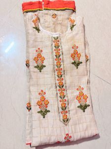 Elegant Embroidered Kurta