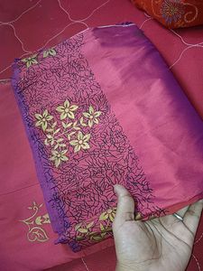 Printed Art Silk Saree