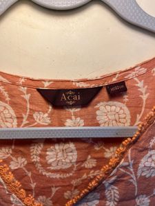 Floral Print Kurta