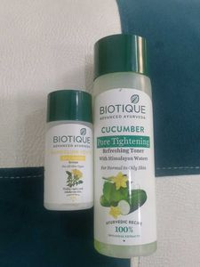 Biotique Face Serum With Toner Combo