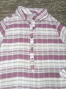Striped Shirt Kurta,