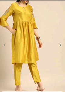 Sell🥳Kurta With Trouser And Dupatta
