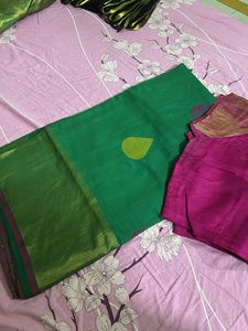 Green Saree