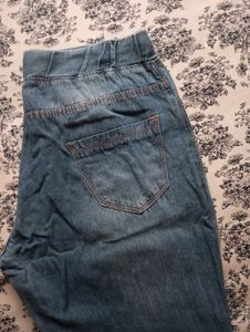 DENIM JOGGERS