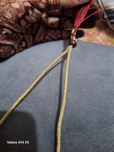 Golden Necklace And Earings Set
