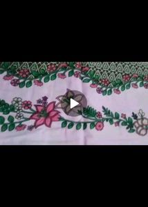 Elegant Maroon Embroidered Suit