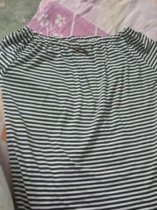 Striped Off-Shoulder Top