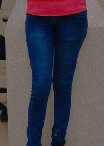 KLM Skinny Jeans, Shaded Blue, Size 28, Just 399/-