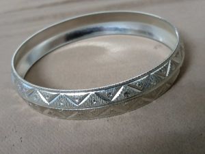 Silver Bangle Bracelet