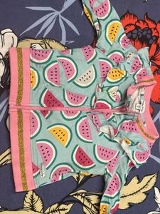 Watermelon Zip-Up Jacket