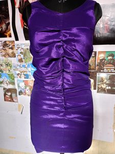 Purple Bodycon Dress
