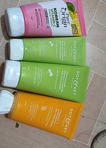 Various Brands Skincare Face Wash Bundle
