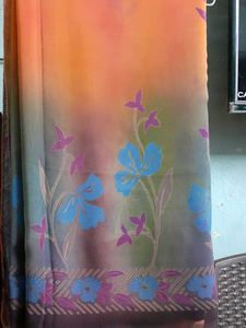 Elegant Floral Saree