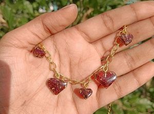 Resin Bracelet And Chain