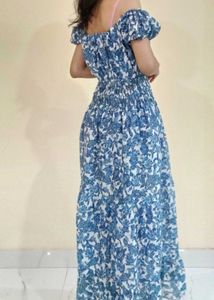 Brand New Blue Smokey Dress 👗