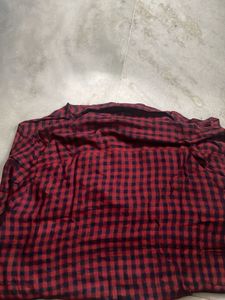 Red &amp; Blue Gingham Button-Down