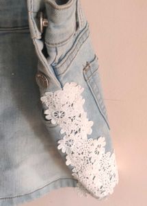 Light Wash Denim Overalls
