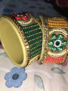 Beautiful Embellished Bangles