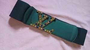 Lv Buckle Wide Belt