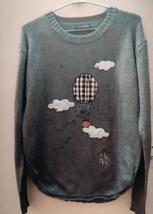 Imported Embroidered Sweater For Heavy Winters