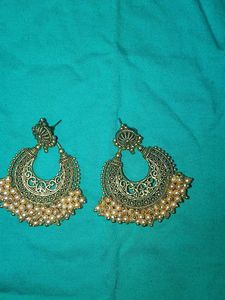 Pearl Drop Dangle Earrings