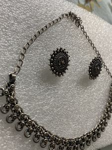 Oxidised Necklace ✨