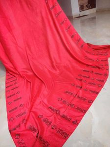 Gajri Pink Stonework Saree ❤️