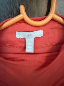 H&amp;M Gathered Bodycon Dress