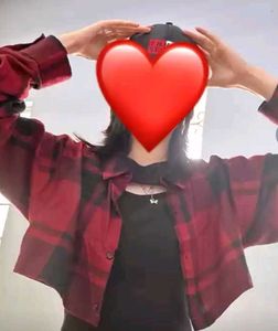 STYLISH CROP SHIRT DARK RED AND BLACK😎
