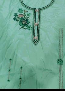 Unstitched Party Wear Suit