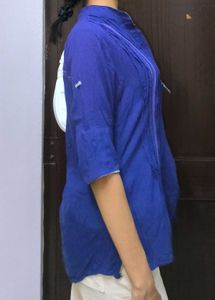 Blue Tunic Top
