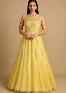 Beautiful Long Party Wear Gown