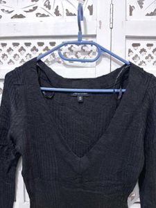 🎀Imported Jenyfer Stylish Black Knit Dress B