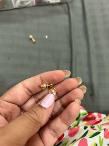 Sale! Gold Crystal Small Earings