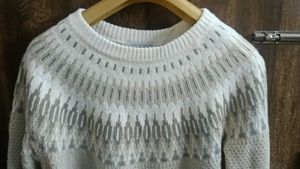 Negotiable : Patterned Knit Sweater