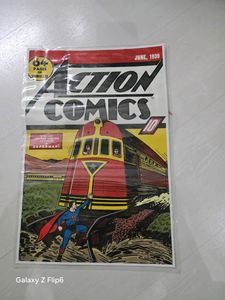 Action Comics Poster Laminated
