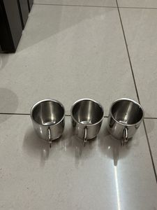 NEW DOUBLE WALL STEEL CUPS