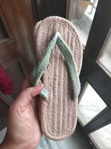 Pure Cotton Pink Flip-Flops