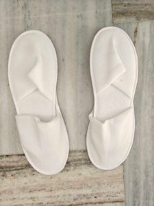 Comfortable White Slippers