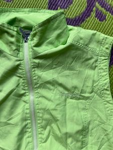 Light Green Sleeveless Reebok Jacket